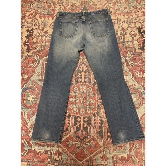 NYDJ Ami Size 14 Cream Colored Jeans Raw Hem Lift Tuck - Picture 15 of 16